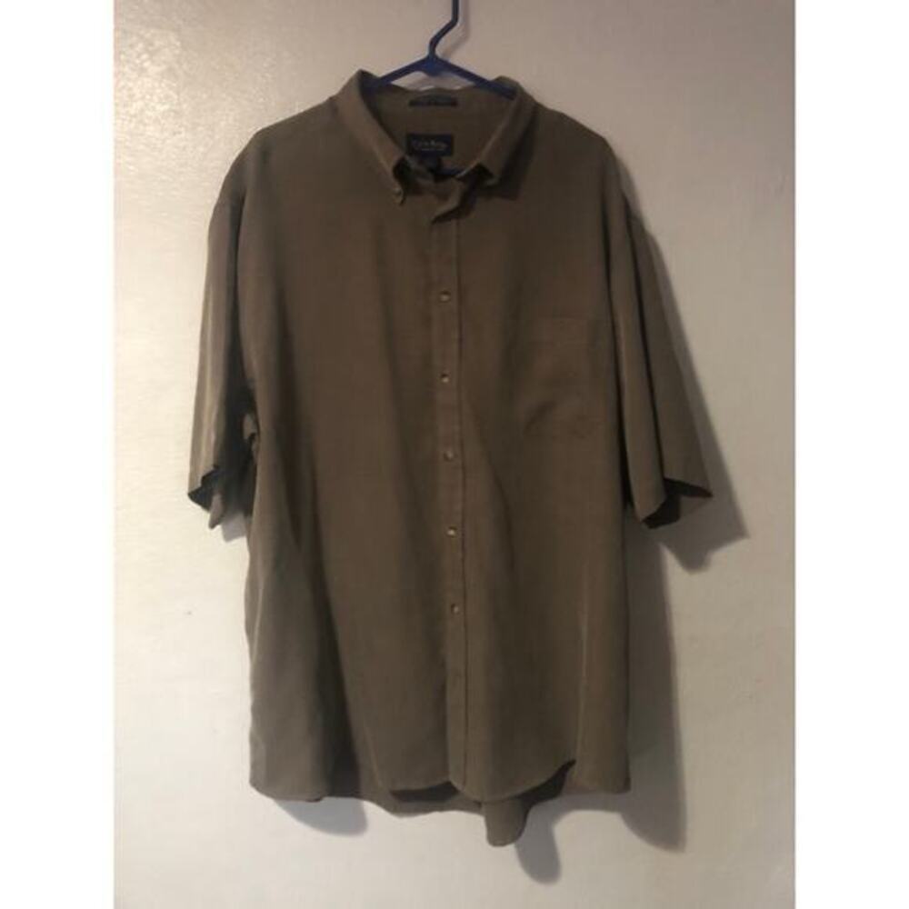 Men’s casual button down shirt size XXL